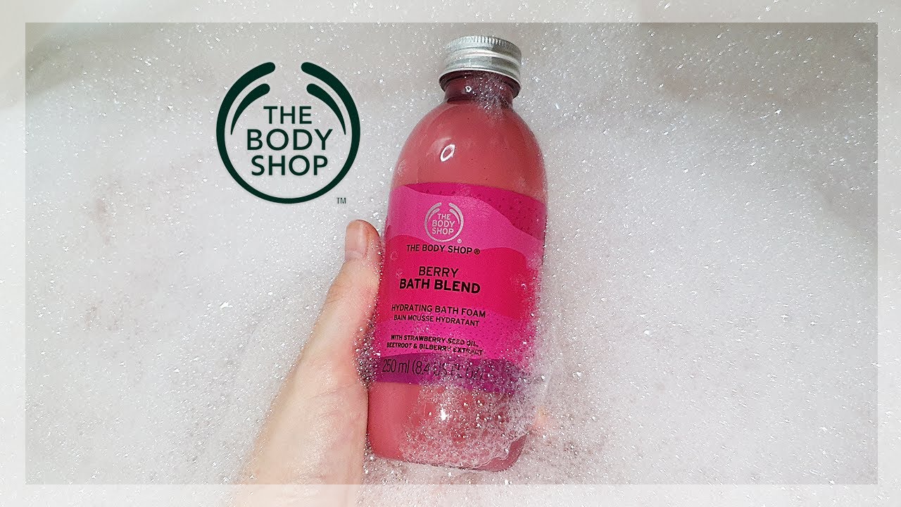 Berry Bath Blend - The Body Shop | Demo & Review - Youtube