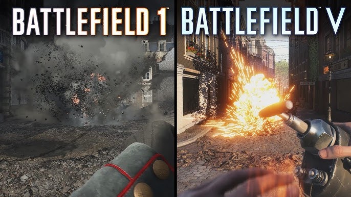 Battlefield V - Ray Tracing On vs Off / Frame Rate Test - Rotterdam Map  Graphics Comparison 