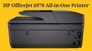 how to complete setup of hp officejet pro 6978 all-in-one printer