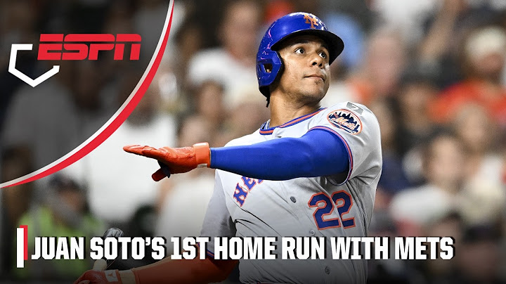 Juan Soto hits his first home run with the Mets | ESPN MLB