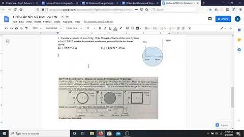 Torque, Moment of Inertia, and Newton