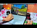 How to play free fire in 10 generation laptop with handcam gameplay #freefire 