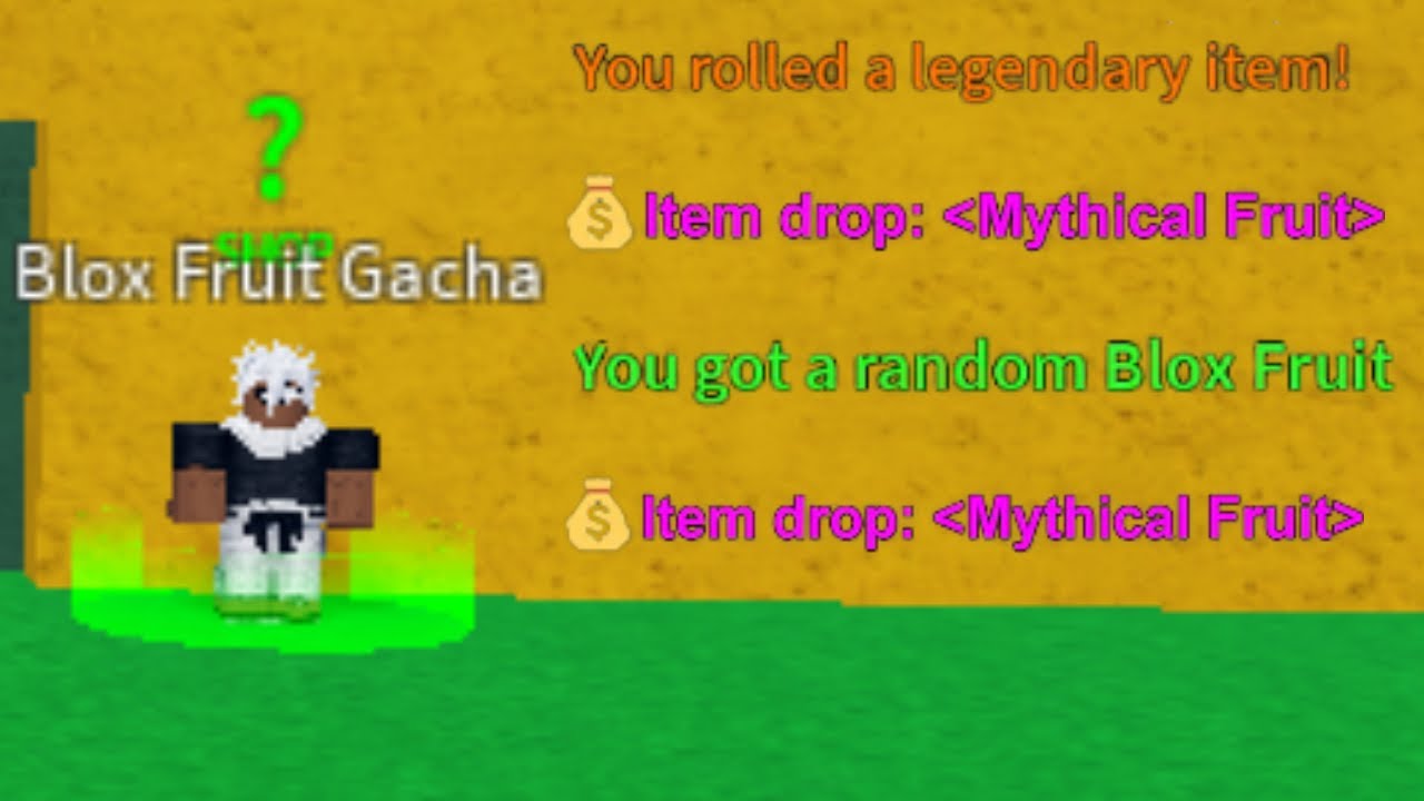 Is the chance of getting good fruit from gacha raised? : r/bloxfruits