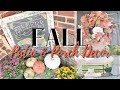 Fall Patio & Porch Refresh & Decor | Small Patio Ideas | Fall 2021 | Outdoor Fall | The Craf-T Home