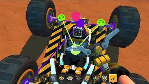 Scrap Mechanic - How to make a car without engine!