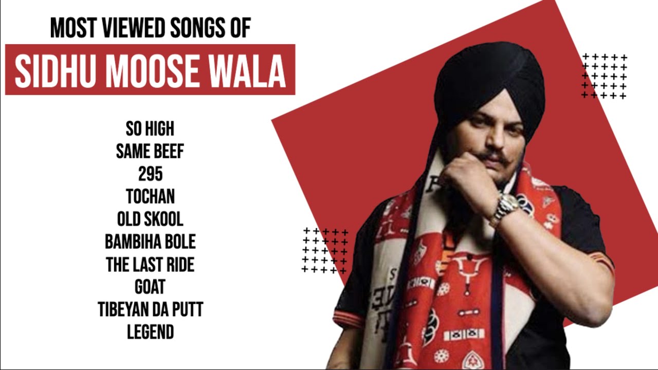 SIDHU MOOSE WALA SONG : JUKEBOX | CHAPTER ONE | MOST VIEWED SONGS OF ...