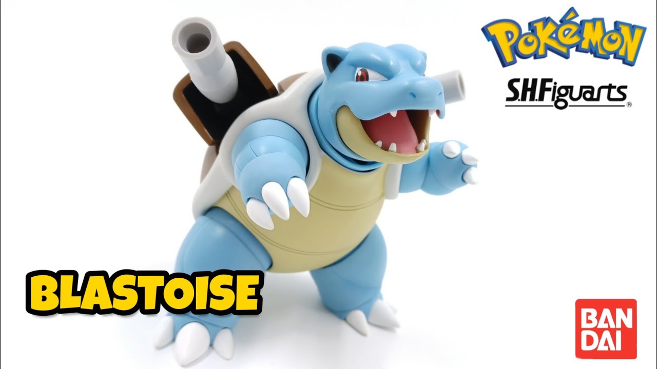 ②Animation Edition #09 BLASTOISE カメックス☆ SH Figuarts Kamex (BLASTOISE) 🌊 | D-Arts Reissue | Pokémon