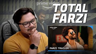 FARZI trailer Reaction | Yogi Bolta Hai