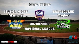 Pits & bits : warriors vs eastbourne eagles national league 30/08/2018