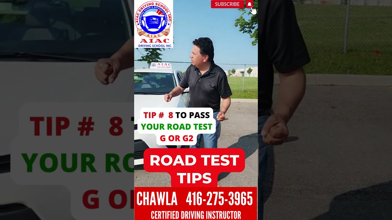 Road Test Tips Tip No 8 To Pass G Or G2 Driving Ontario