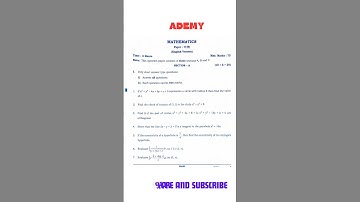 TS INTER MATHS 2B 2024 PUBLIC EXAM QUESTION PAPER