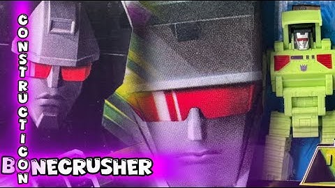 Copycat of UW? Transformers Studio series 86 deluxe class Constructicon Bonecrusher 4K video review