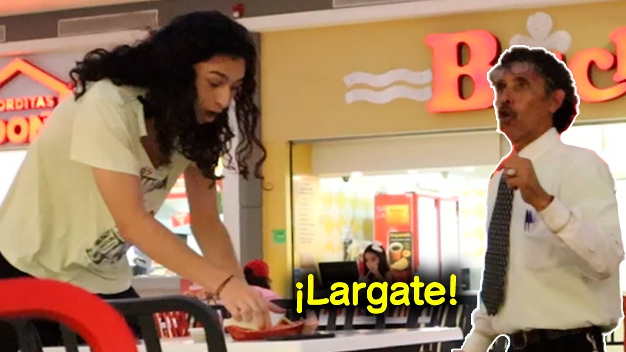 Vagabundo Robando Comida Broma!