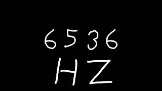 6536 hz