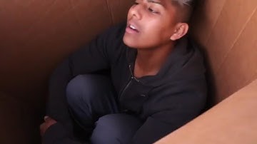 I Mailed Myself In A Box and IT WORKED!!! (Human Mail Challenge!)(ALMOST DIED!!!!)