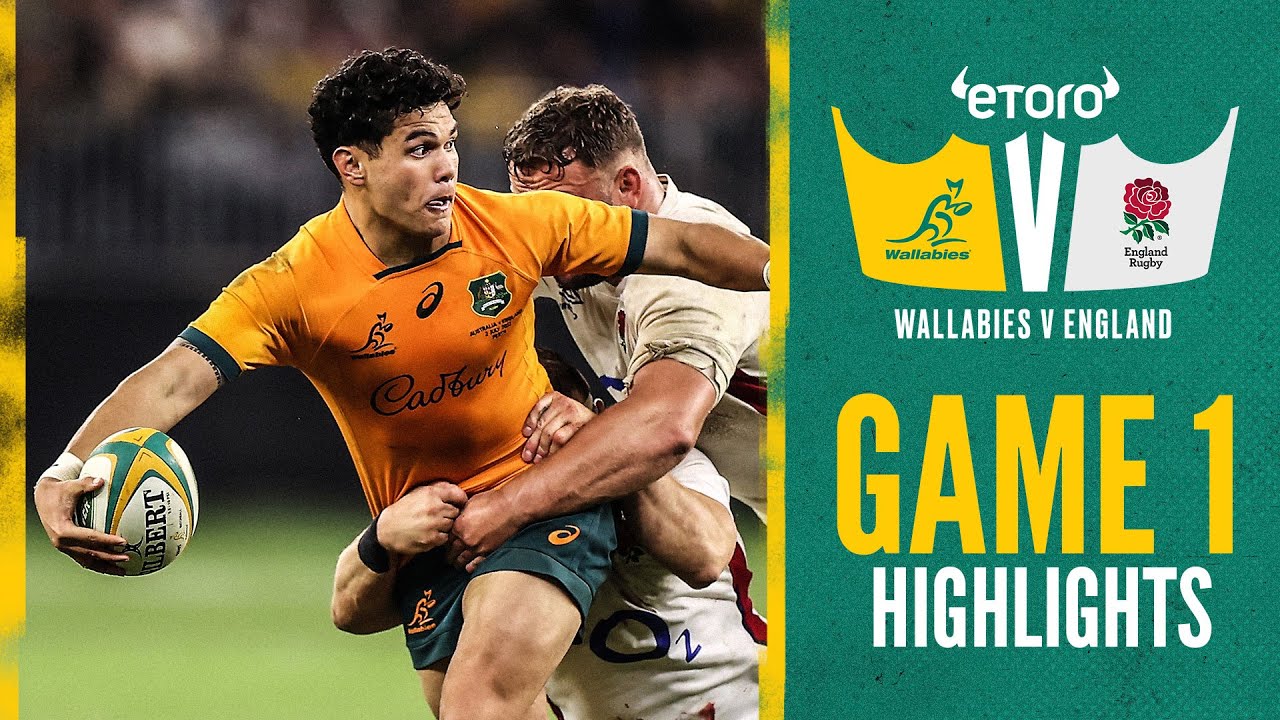 HIGHLIGHTS Wallabies v England 2022 Game One