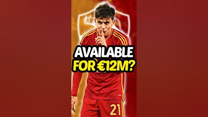Serie A STAR available for €12m? 😳