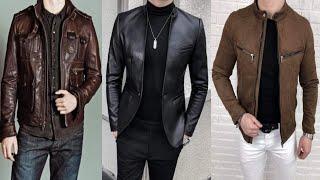 Pure leather jacket designs 2022 | outfit wear jacket | best brands for leather jacket