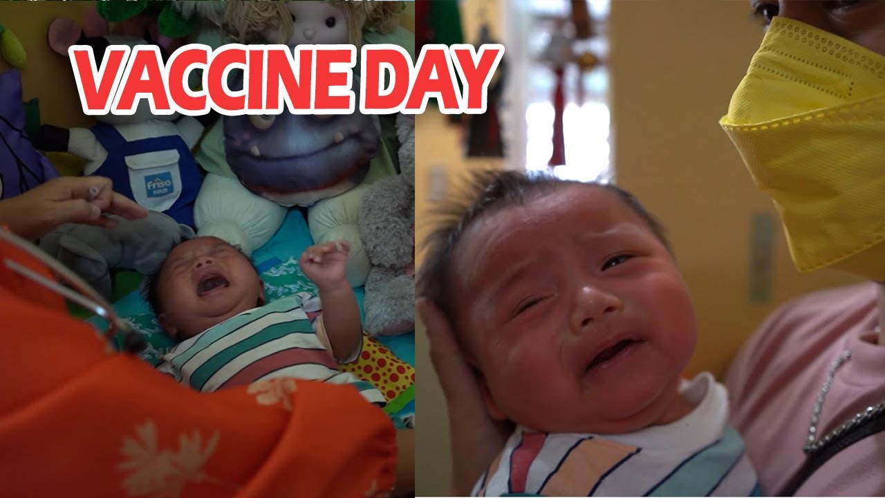 VACCINE DAY NI RABBI! GRABE ANG IYAK! | Jacq Tapia