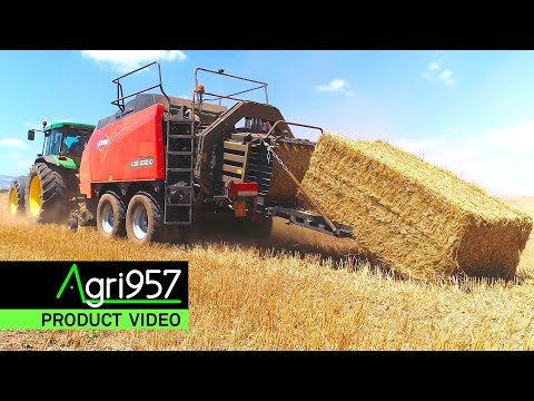 KUHN LSB 1290 iD TWIN PACT BALER | FROM SOUTH to NORTH ITALY: STRAW, GRASS and ALFALFA SQUARE BALING