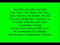 One tribe by black eyed peas lyrics