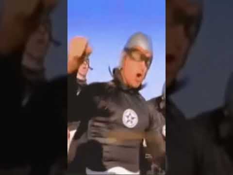Punk music video thumbnail preview for The Aquabats! - No Rewind!