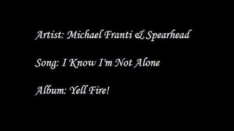 Michael Franti & Spearhead - I Know I