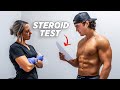 Taking a STEROID test…