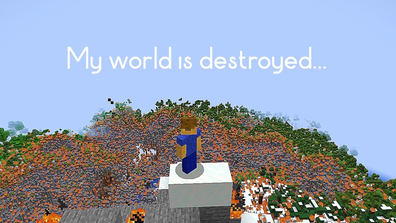 I downloaded the Too Much TNT mod in Minecraft... - YouTube
