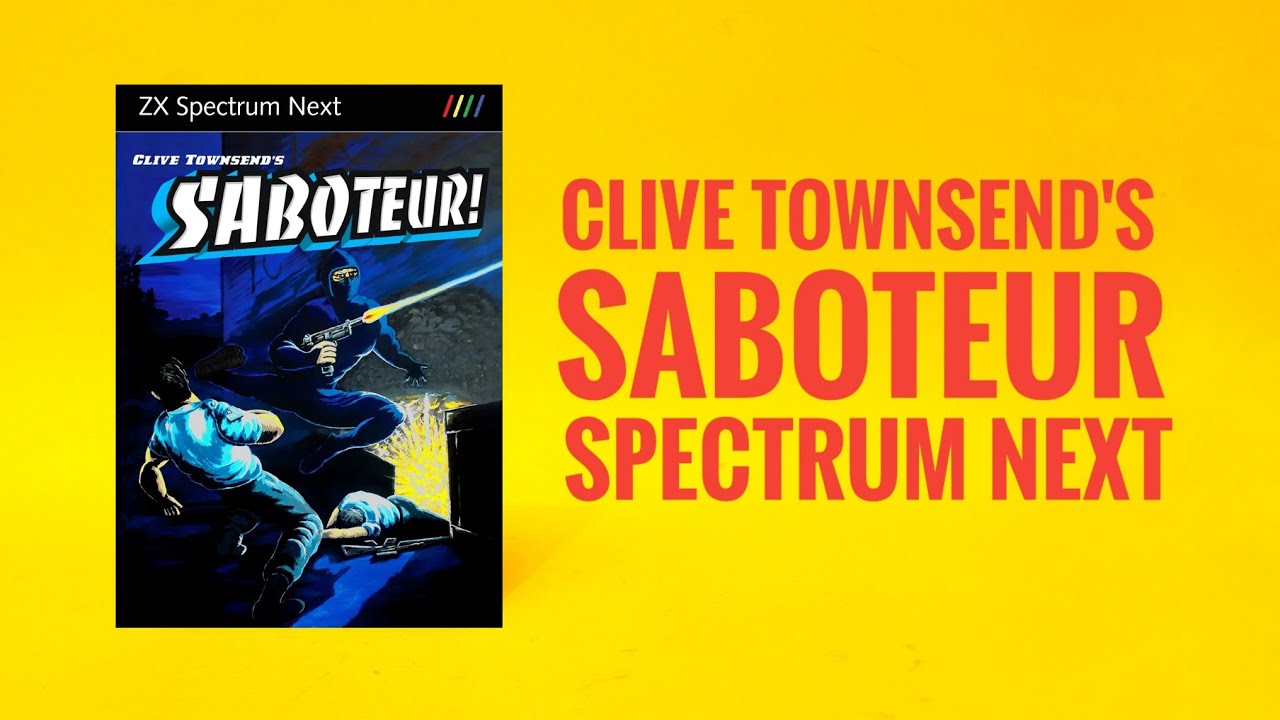 Indie Retro News: Saboteur! - A brilliant ZX Spectrum game is