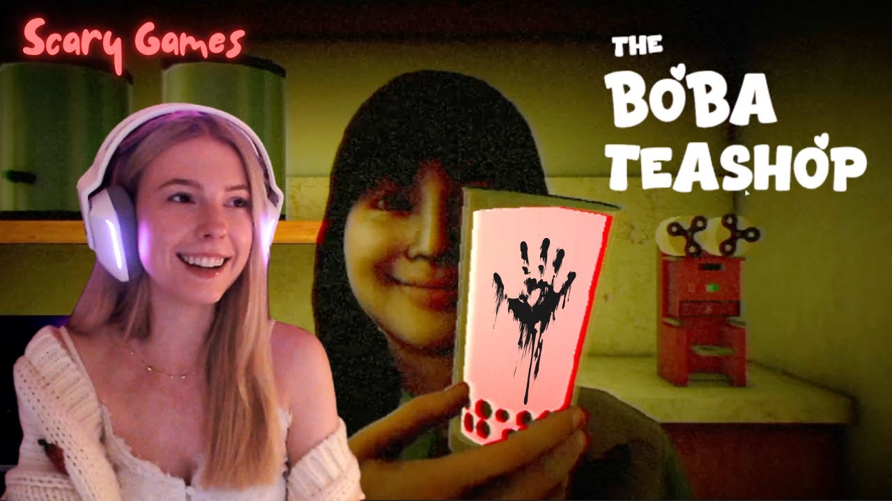 Working at a Haunted Boba Cafe | The Boba Teashop Gameplay - YouTube