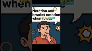 Dot Notation and Bracket Notation in JavaScript #javascript