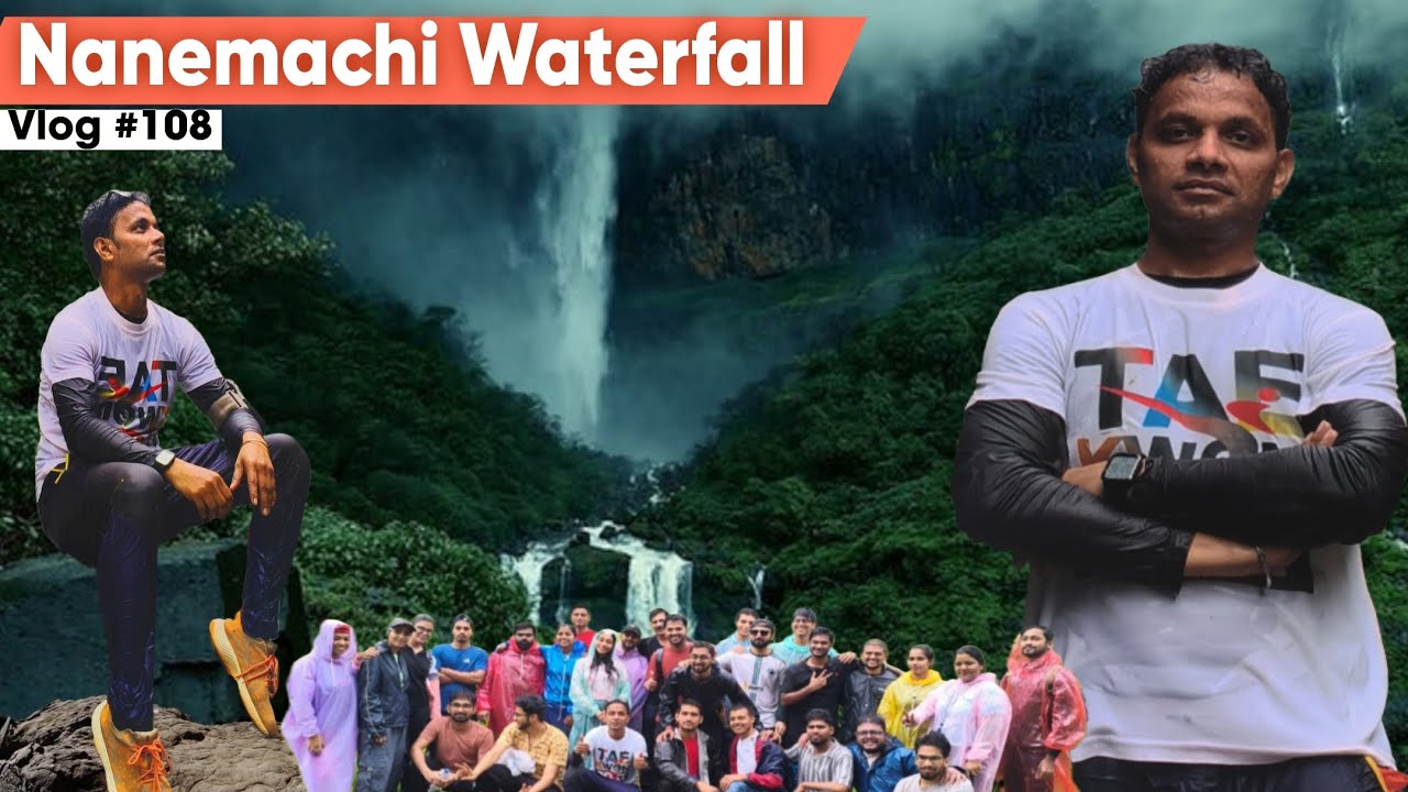 Nanemachi waterfall Trek ||Satsada Warerfall Trek ||Full Vlog ||Explain How to Reach this place 