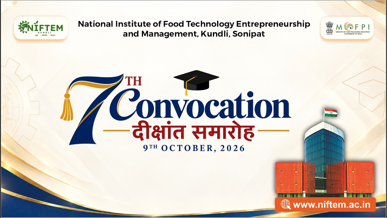 7th NIFTEM-K Convocation Ceremony 2026 | Celebrating Excellence & New Beginnings