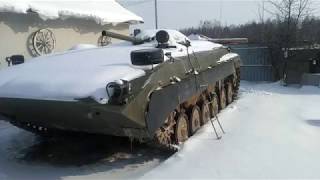 запуск двигателя бмп зимой, часть 1 . запуск двигателя бмп зимой, часть 1 .
