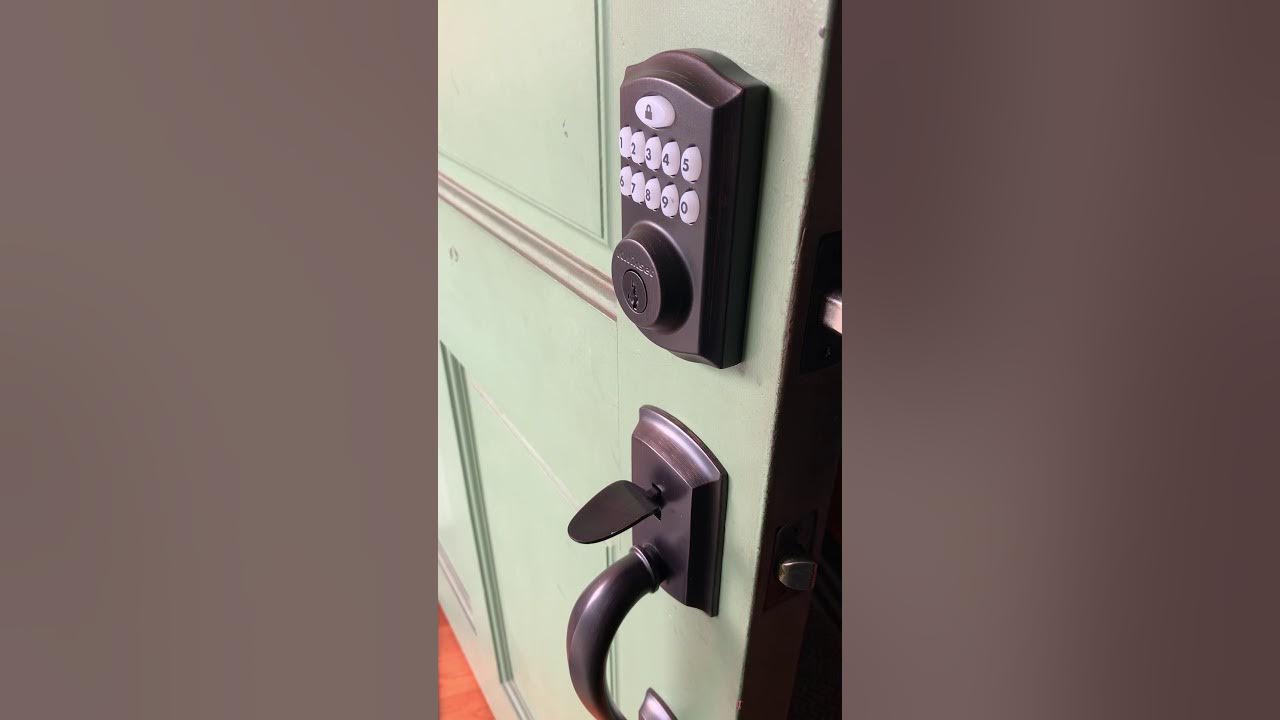 Kwikset Smartcode deadbolt sticks or doesn’t extract FIX YouTube