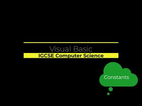Visual Basic Constants