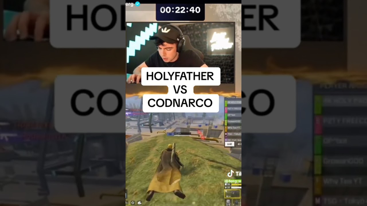 Святой отец против CoD Narco Лицом к лицу iferg #codnarco #holyfather #codmobile #ifergcod #iferg
