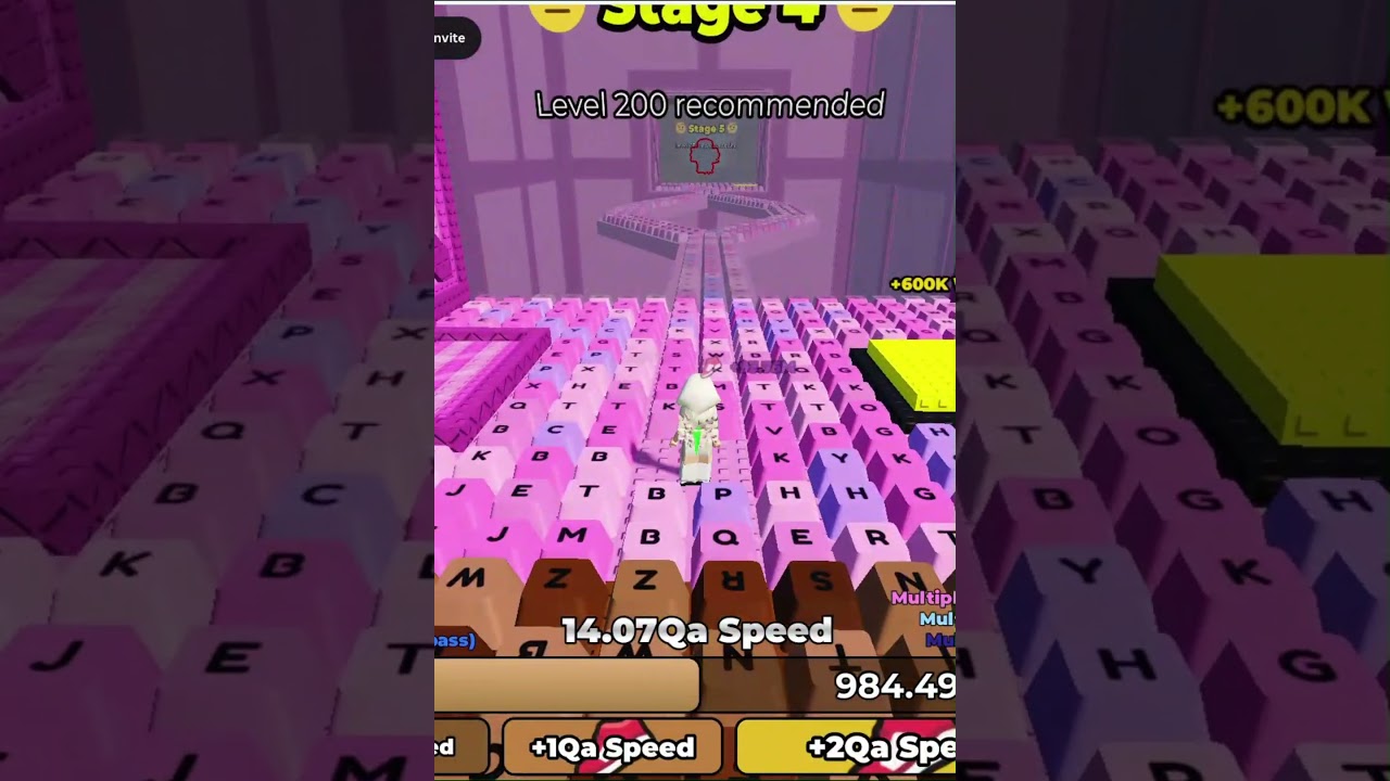 🎉 I Finally Cleared Stage 4 in +1 Speed Keyboard Escape