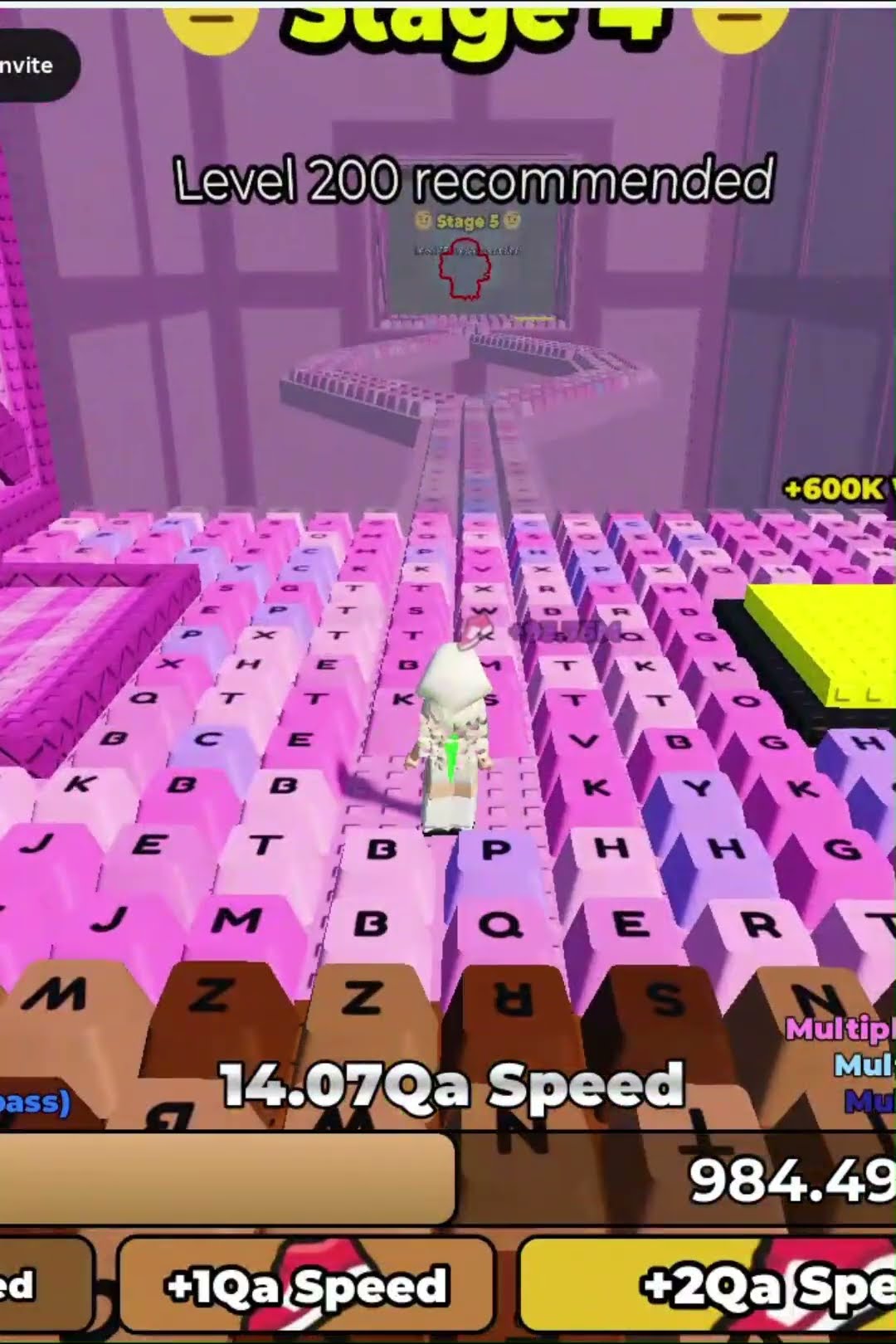 🎉 I Finally Cleared Stage 4 in +1 Speed Keyboard Escape
