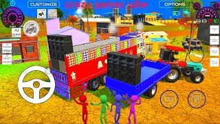 Indian Tractor Dj Gadi Game 🔥👑 |  Truck &amp; Dj Gadi game 🔥 | Android Dj game #djwalagame #djwalagame
