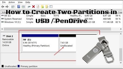 Creating Multiple Partitions on a USB Drive in Windows 10 || Nepali