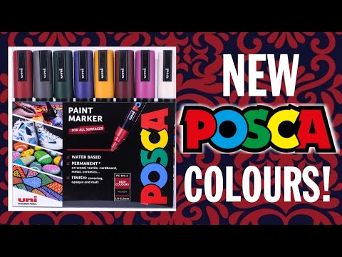 Top 10 Tips and Tricks for using POSCA Paint Pens and Paint