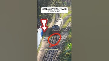 Manually Rail Track Switching
