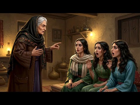 قصة زوجة الأب وبناتها الثلاث والفتاة اليتيمة وخاتم الملك 