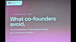 What co-founders avoid.