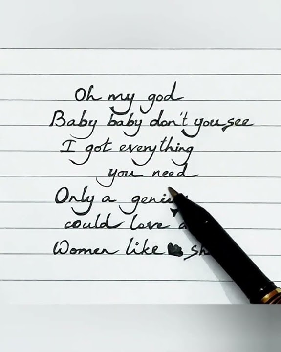 'Genius' song lyrics #writing #lyrics