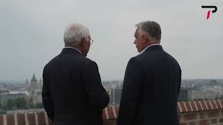 Viktor Orbán Meets EU Council President António Costa in Budapest