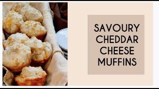 Savoury Cheddar Cheese Muffins