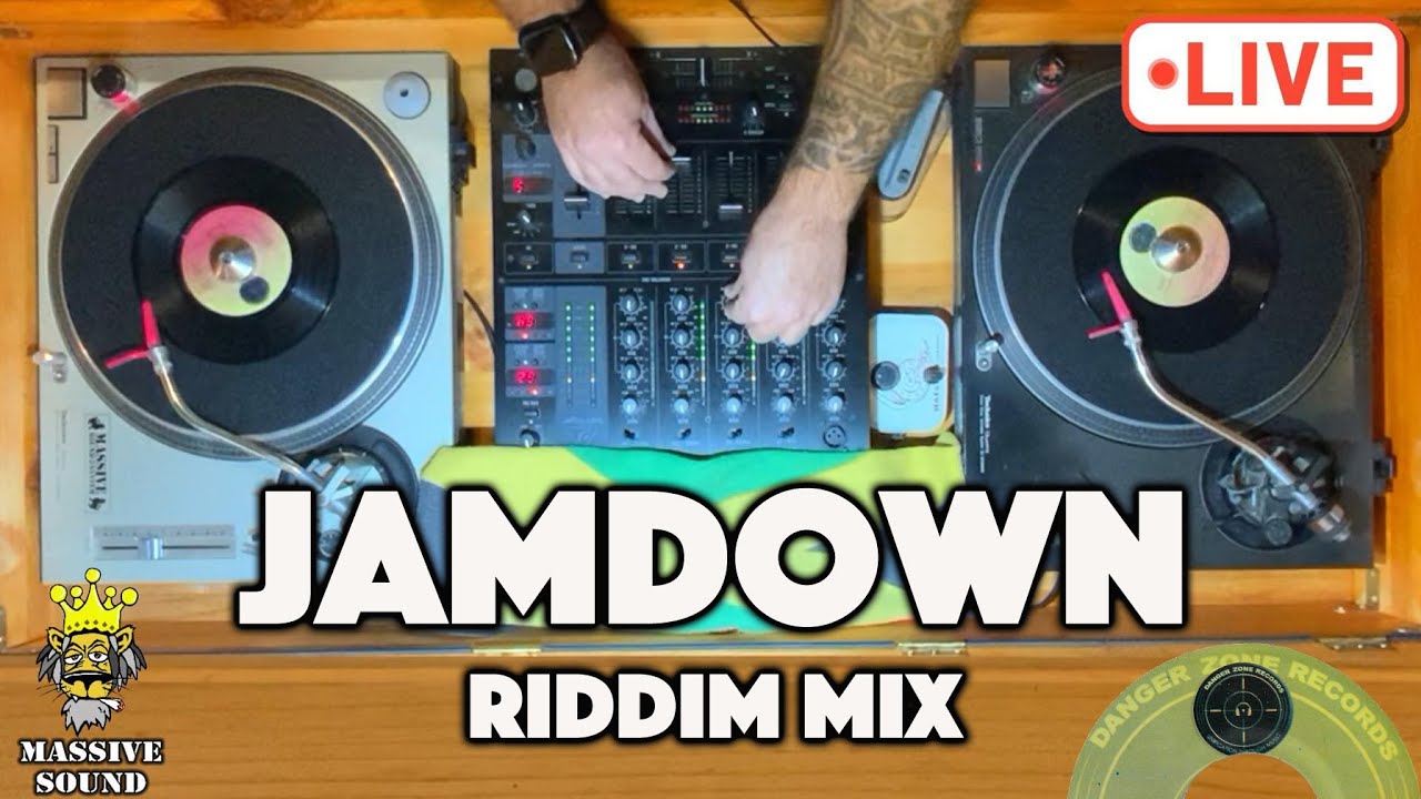 Full Jam Riddim Jamdown Riddim – 45 RPM Vinyl Mix - Danger Zone Records - YouTube